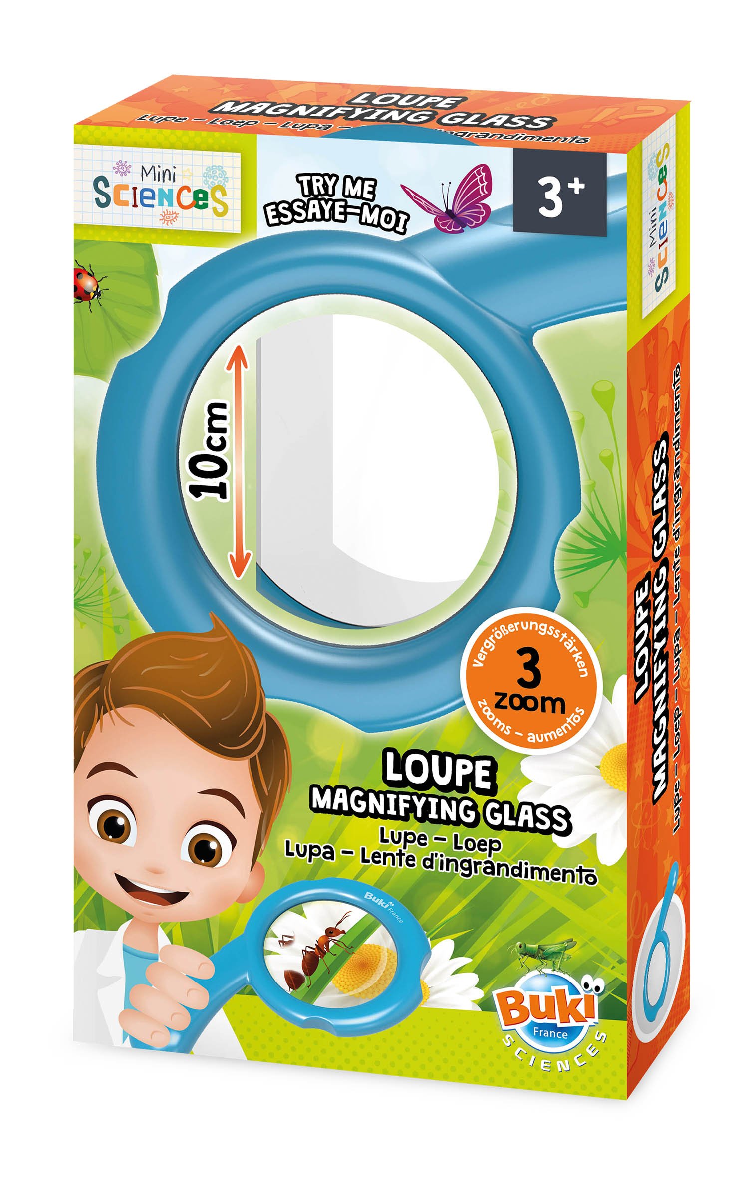 Buki Mini Sciences Luup Luubiga vaadates muutub maailm kordades suuremaks!