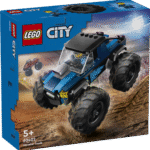 LEGO City Sinine Monster auto Selle LEGO® City sinise hiigelveoki mänguasjaga saavad lapsed anda suurepäraseid sõiduetendusi. Komplektis on juhi minifiguur.