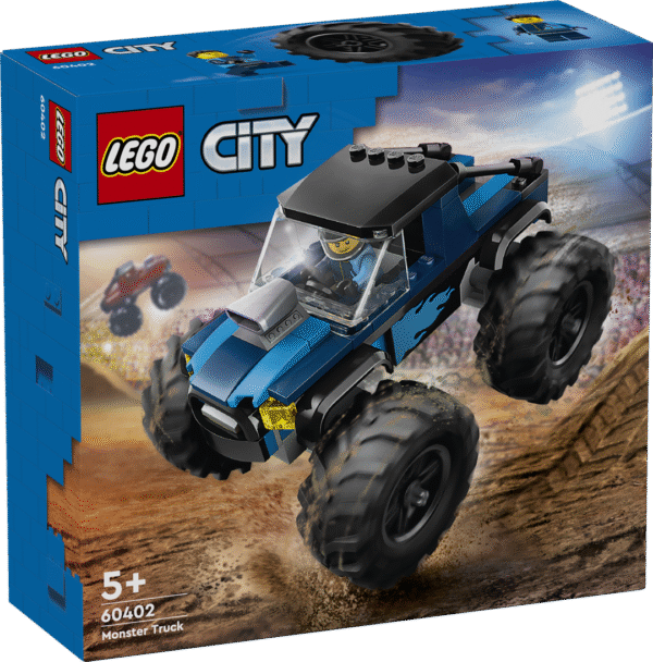 Selle LEGO® City sinise hiigelveoki mänguasjaga saavad lapsed anda suurepäraseid sõiduetendusi. Komplektis on juhi minifiguur.