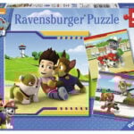 Ravensburger pusle 3x49 tk: Käpapatrull Paatidest laevadeni