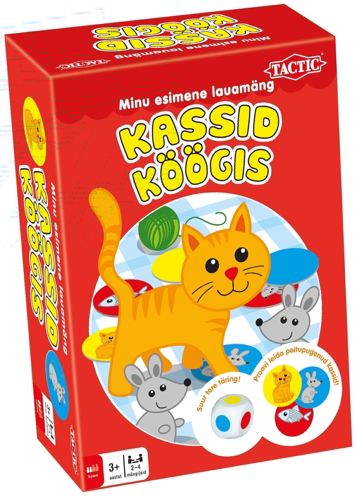 Tactic lauamäng Kassid köögis Lõbus lastemäng