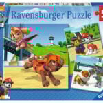 Ravensburger pusle 3x49 tk: Käpapatrulli tiim Paatidest laevadeni