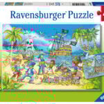 Ravensburger pusle 2x24 tk Piraadid Paatidest laevadeni