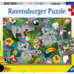 Ravensburger pusle 2x24 tk Koaalad ja laiskloomad Paatidest laevadeni