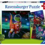 Ravensburger pusle 3x49 tk Dinosauruste maailm Paatidest laevadeni