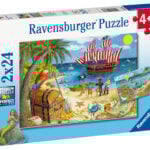 Ravensburger pusle 2x24 Piraadid ja merineitsid Paatidest laevadeni