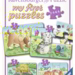 Ravensburger minu esimene pusle 2-4-6-8 tk Koer Väikelaste lemmikpusle!