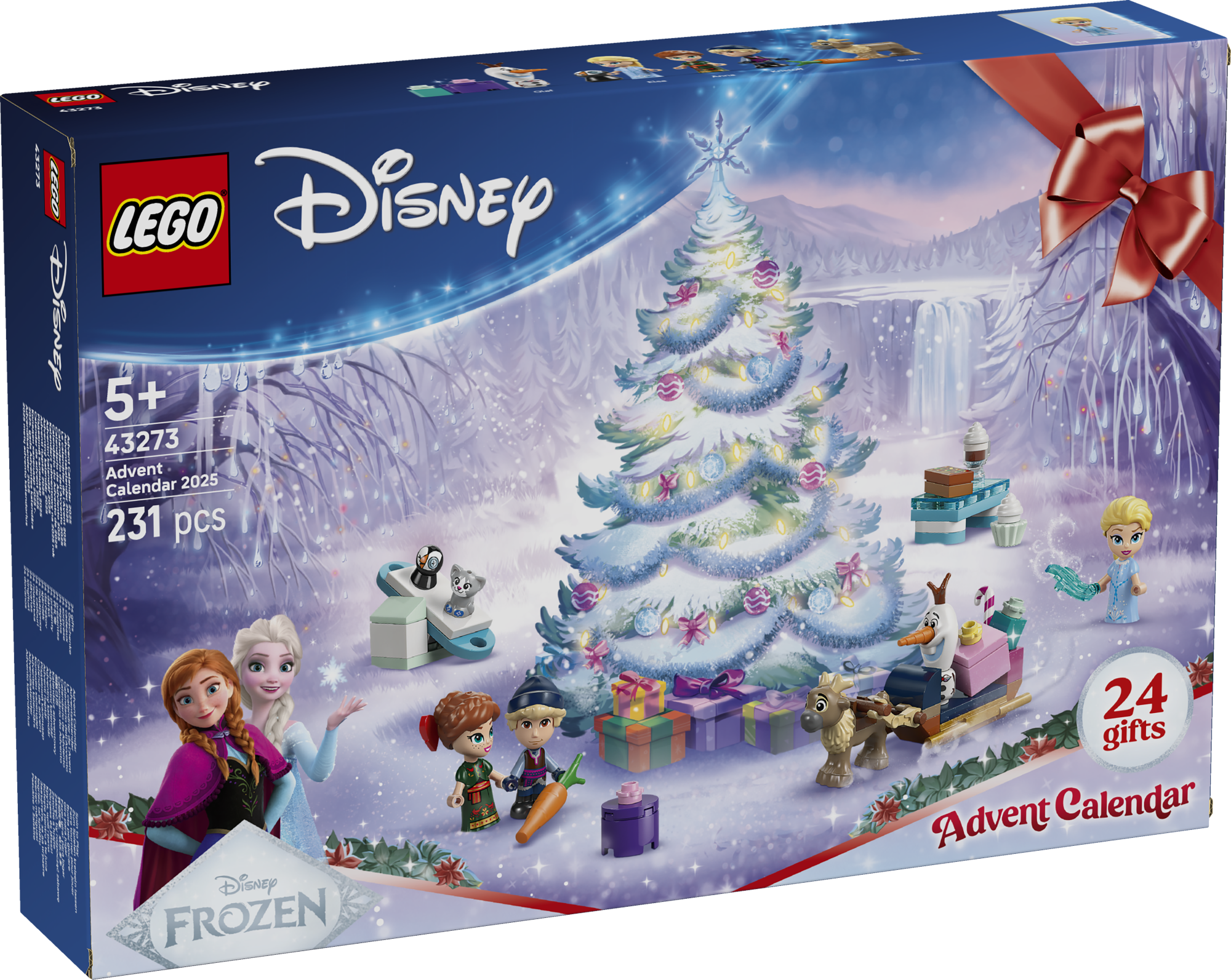 LEGO Disney Frozen Advendikalender 2025 Ava igapäev uks