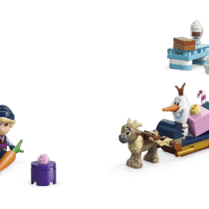 sealhulgas 5 LEGO® ǀ Disney Frozeni mikronukufiguuri ja lauamäng.