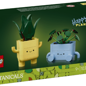 Lapsed saavad ehitada vahva magamistoa kaunistuse LEGO® Botanicals Rõõmsate taimede ehituskomplektiga