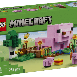 LEGO Minecraft Beebipõrsa maja on täis vahvat kodumängu