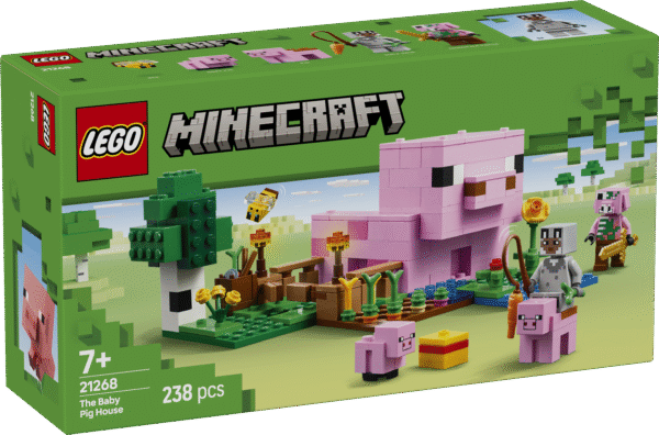 LEGO Minecraft Beebipõrsa maja on täis vahvat kodumängu