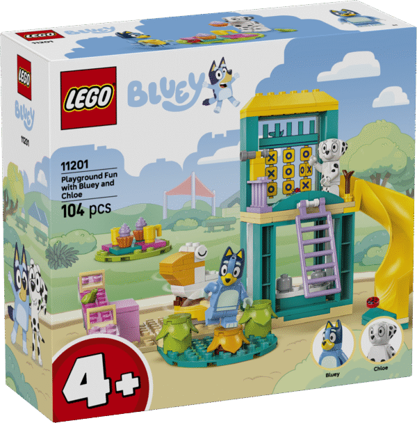 4-aastased ja vanemad lapsed ühinevad Bluey ja Chloe minifiguuride tegelaskujudega