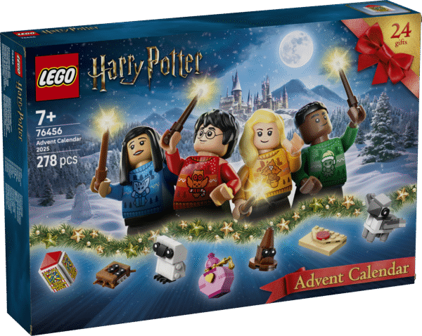 See advendikalender on täis LEGO® Harry Potteri™ minifiguure ja vahvaid kogutavaid minimudeleid ning sobib lastele maagiliseks pühadekingituseks.