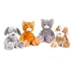 Keel Toys Love to Hug kassid-koerad18 cm Kvaliteetsetest ja taaskasutatavatest materjalidest toodetud maailma nunnumad pehmed tegelased!