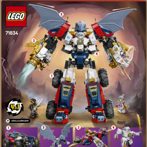 LEGO Ninjago Zane’i Ultra robotikomplekt