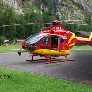 Revell liimitav mudel Airbus helikopter EC135 AIR-GLACIERS 1:72