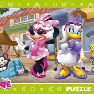 Dino väike plaatpusle 15 tk Minnie