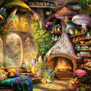 Ravensburger pusle 1000 tk: seenemajake