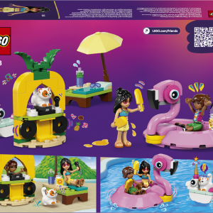 LEGO Friends Ükssarviku ja flamingo basseinipidu