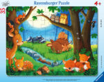 Ravensburger suur plaatpusle 35 tk Magavad loomad