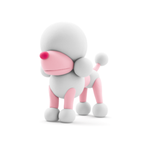 HEY CLAY voolimismass 15 tk: koerasõbrad