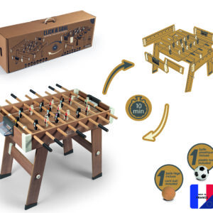 Smoby puidust lauajalgpalli komplekt