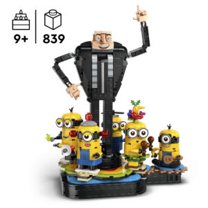 LEGO Minions Klotsidest kokkupandav Gru ja Käsilased