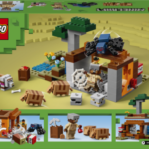 LEGO Minecraft Armadillo kaevanduse ekspeditsioon