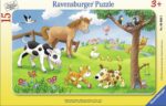 Ravensburger plaatpusle 15 tk Imearmsad loomad