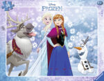 Ravensburger suur plaatpusle 40 tk Lumekuninganna / Frozen