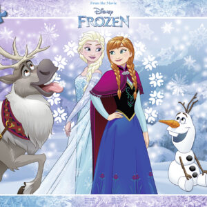 Ravensburger suur plaatpusle 40 tk Lumekuninganna / Frozen