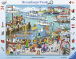 Ravensburger suur plaatpusle 24 tk Päev sadamas
