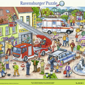 Ravensburger suur plaatpusle 24 tk Loomade kiirabi