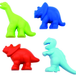 Ecoiffier liivavormid Dinosaurused 4 tk