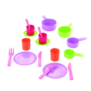 Ecoiffier pann+nõud