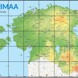Dash roboti Eesti kaardiga matt