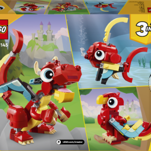 LEGO Creator Punane draakon