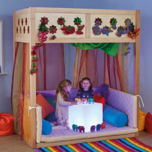 TTS värvimuutev helendav kuubik