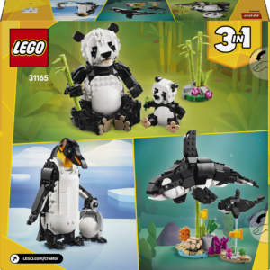 LEGO Creator Metsloomad: panda perekond