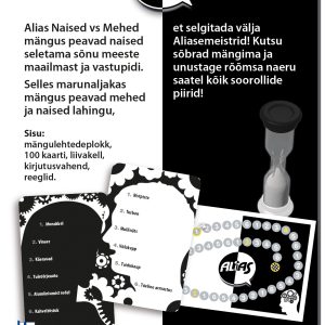 Tactic reisimäng Mehed vs Naised Alias