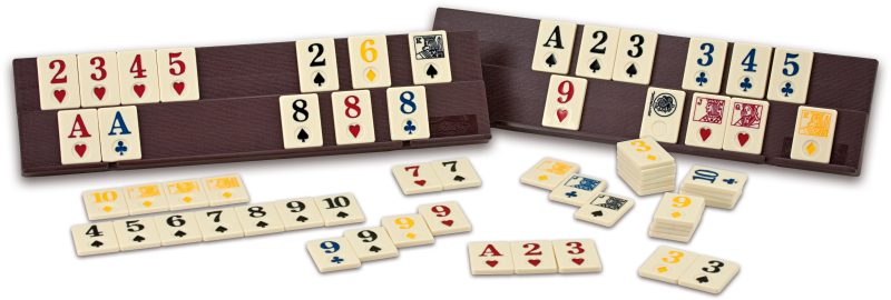 Tactic lauamäng Rummy – pere mängulaud ja klotsid