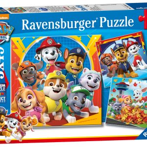 Ravensburger pusle 3x49 tk Käpapatrull Sõbrad koos