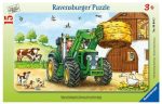 Ravensburger plaatpusle 15 tk Traktor