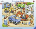 Ravensburger suur plaatpusle 40 tk Suured tööautod
