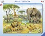 Ravensburger plaatpusle 30 tk Aafrika loomad
