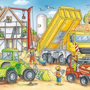 Ravensburger pusle 2x24 tk Ehitus