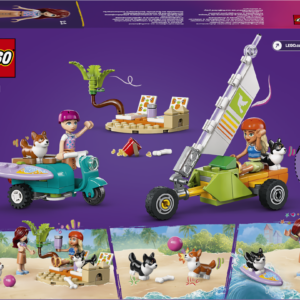 LEGO Friends Surfikoerad ja motorolleriseiklus