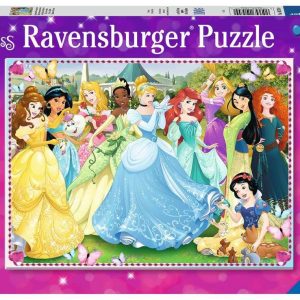 Ravensburger pusle 100 tk: Disney Printsessid