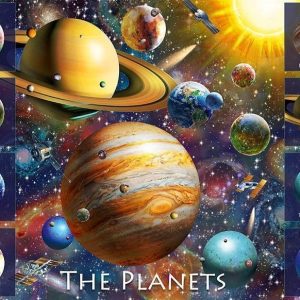 Ravensburger pusle 100 tk Planeedid